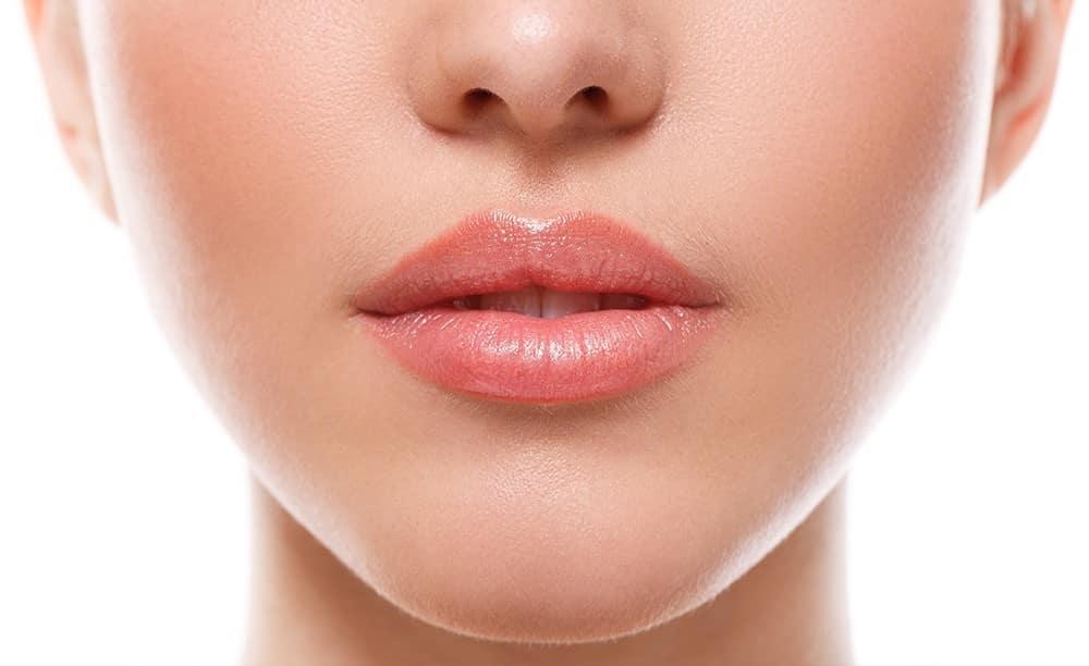 Lip and chin laser hair removal