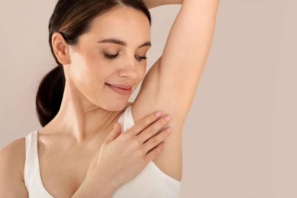 Underarms laser hair removal